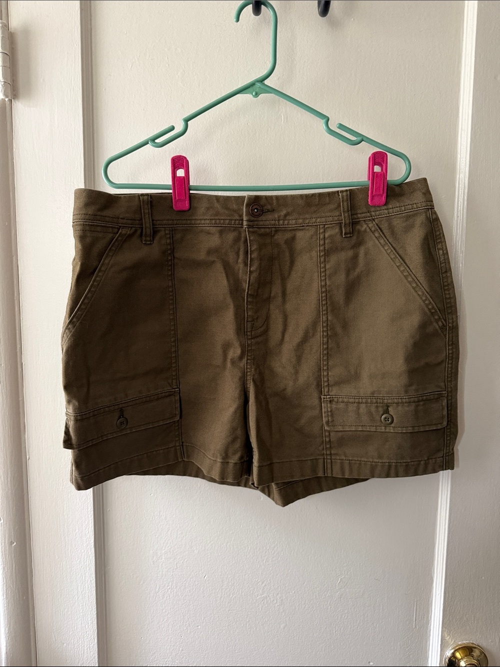 REI Olive Cargo Women’s Shorts